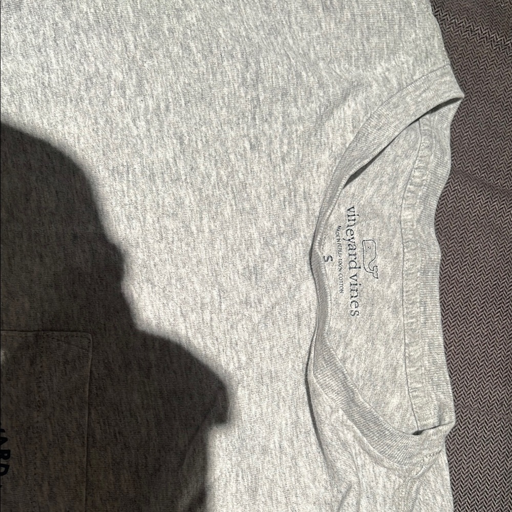 Vineyard Vines Gray Long Sleeve Tee Mens Small